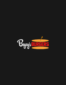 Bogey's Burgers Menu