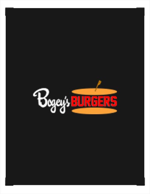 Menu - Bogey's Burgers